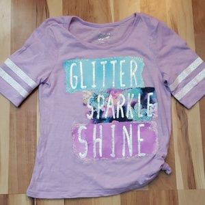 Justice Glitter T-Shirt